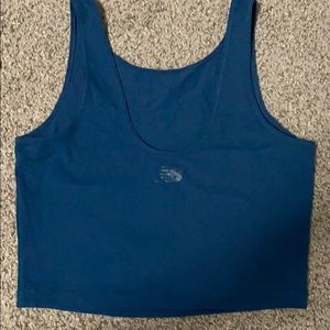 New balance high neck crop top
